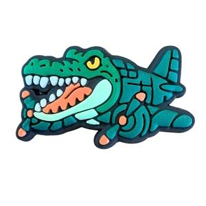 Bombardiro Crocodilo Italian Brainrot Croc Charm